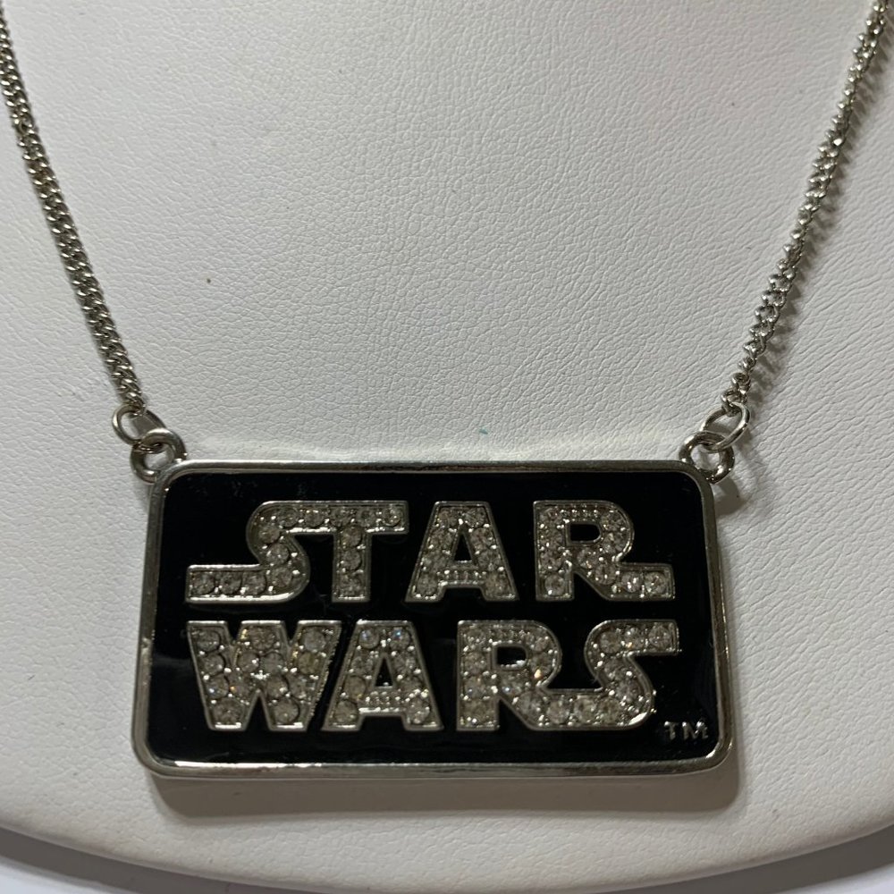 Star Wars Statement Necklace Silver